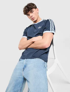 Cali T-Shirt - Herren, Blau - male - Size: S - adidas Originals - FashionsVida