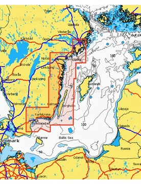 Small Southeast Of Sweden Map 5G601S2 One Size unisex - Navionics - FashionsVida