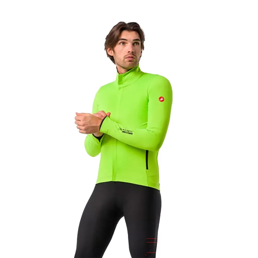 Giacca Alpha 150 Electric Lime / Black - Castelli - FashionsVida