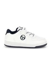 Sneakers bianche con dettagli blu STK6248 36