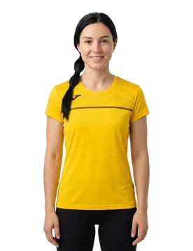 Maglietta A Maniche Corte Record Iii Yellow S - Joma - FashionsVida