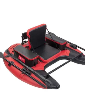 Flat Fighter Belly Boat Red / Black 160 x 160 cm unisex - Hart - FashionsVida