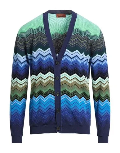 Strickjacke Herren Blau 54 Herren - Missoni - FashionsVida