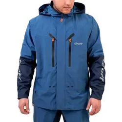 Graff 606-b-1 Jacket Blue XL Men