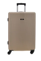 Trolley piccolo champagne rigido con lucchetto a combinazione 208/P
