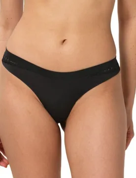 Womens Aura Spotlight String Brief - Black - Size 2xl - Triumph - FashionsVida