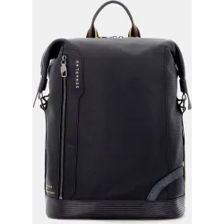 Mochila de hombre de piel de dos compartimentos