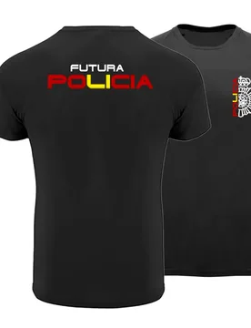 España Técnica Policía Opositando Camiseta. 100% Algodón De Alta Calidad, Cuello Redondo, Suelto, De Gran Tamaño, Casual - Aliexpress - FashionsVida