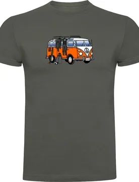 Maglietta A Maniche Corte Hippie Van Spearfish - Kruskis - FashionsVida
