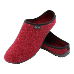 Pifit Pantoffel rot 41 Damen