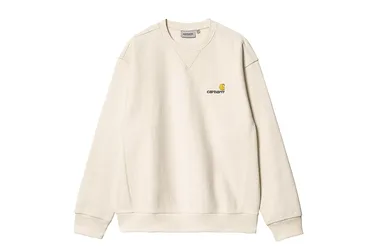 American Script Sweatshirt - Sweatshirt-Crewneck - beige - Herren - Size: XL