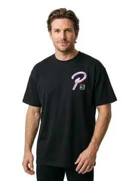 Maglietta A Maniche Corte Urban Classics Prisma Oversize Navy Blue XS - Mister TEE - FashionsVida