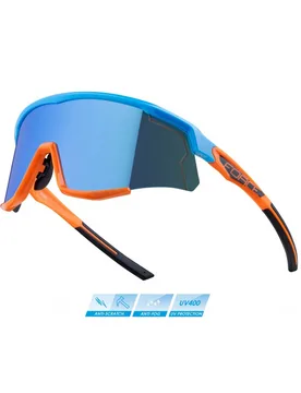 Occhiali per bici ciclismo SONIC Orange - FORCE - FashionsVida