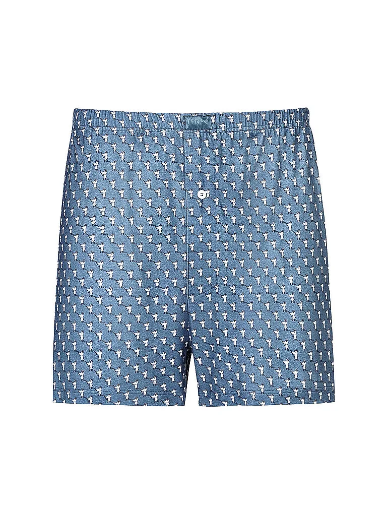 Boxershorts TAILCODE TRIBE atlantic storm blau M Herren - Mey - FashionsVida