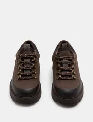 Kids' Chunky Hiker Shoes (10 Small - 7 Large) Brown Mix male