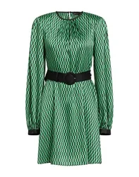 Minivestido Mujer Verde 34,36,38 Mujer