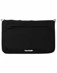 Sacoche pour accessoires - Bags Flat Sacoche Small Black Tech Sateen - Noir