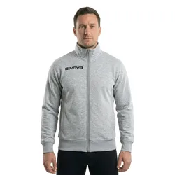 Sweat-shirt à Zip Citta´ Grey L