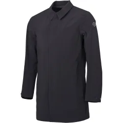 Jagger trench 3l chaqueta impermeable hombre Negro (XXL)