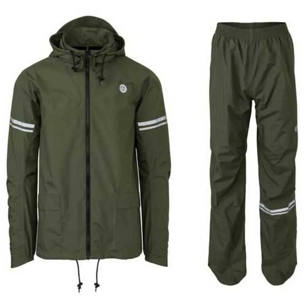 Giacca Original Rain Essential Army Green - AGU - FashionsVida