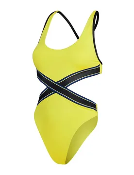 Convertible Cut Out Swimsuit Bitter Lime XS Women - Speedo - FashionsVida
