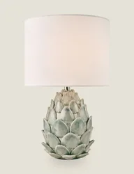 Gresford Ceramic Table Lamp Blue