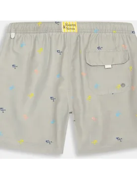 Harper & Neyer - Bañador tipo bermuda de hombre con multiestampado - Harper & Neyer - FashionsVida