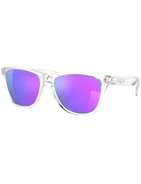 Sonnenbrillen – Unisex – Frogskins Frogskins Polished Clear / Prizm Violet Violett - Oakley - FashionsVida