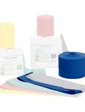 Bandes D´exercice Sans Latex De 22 Mètres Blue One Size - TheraBand - FashionsVida