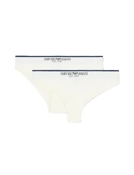 Emporio Armani Culotte Ew005197_af27298 Brazilian 2 Unités White XS - Giorgio Armani - FashionsVida