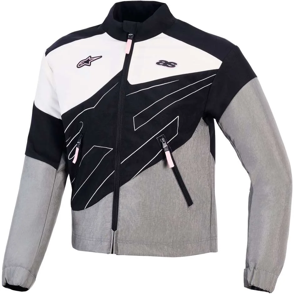 Giubbotto Moto Donna STELLA MOSHELL Nero Pellicc taglia L - Alpinestars - FashionsVida
