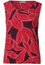 LTD QR printed jersey v-neck t female