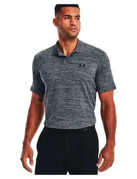 Polo à Manches Courtes Performance 3.0 Pitch Gray / Black M - Under Armour Golf - FashionsVida