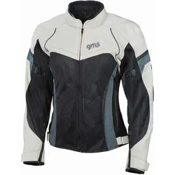 Giubbotto Moto Donna Estivo TARA Mesh Grigio Nero taglia L