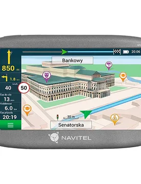 Gps E505 Magnetic Black One Size unisex - Navitel - FashionsVida
