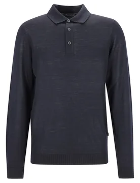 Pullover Polokragen Knopf 1/1 Arm male - 56 - FashionsVida