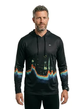 Vaportek Sonar Uv Long Sleeve T-shirt Black XL Men - PELAGIC - FashionsVida