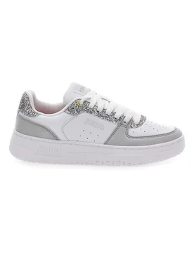 Sneakers Bianche e Grigie con Glitter e Tomaia Traforata C.CAVA LADY 2523 38 - Joma - FashionsVida