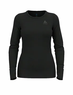 Camiseta de mujer Merino 200 negro XS - Odlo - FashionsVida