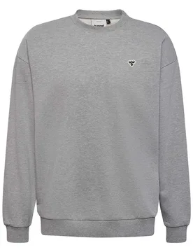 Sweat-shirt Loose Bee Grey Melange M - Hummel - FashionsVida