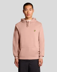 Men's Loopback Cotton Hoodie in Pink