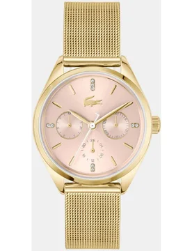 Reloj de mujer Atena 2001499 de acero dorado - Lacoste - FashionsVida