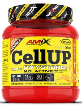 Poudre De Boisson énergisante Cellup Oxystorm Sucette 348g - Amix - FashionsVida