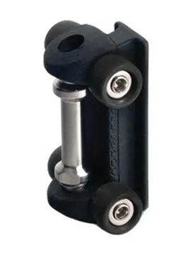 High Load Intermediate Rail Skate For Webbing 20 Mm Black / Grey One Size unisex - Rutgerson Marine - FashionsVida