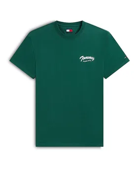 T-Shirt dunkelgrün S herren - TOMMY JEANS - FashionsVida