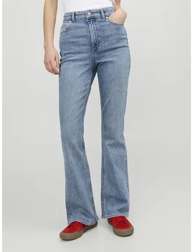 Jeans Taille Haute Turin Bootcut C7090 Jjxx Medium Blue Denim 28 - Jack & jones - FashionsVida