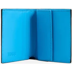 Cartera de hombre con billetera y monedero de piel man