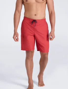 Ocean Mens Boardshorts - Burgundy - Burgundy - Size: 3XL - Mountain Warehouse - FashionsVida