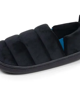 Chaussons Slippers BLOUP Noir/Bleu noir 46 - Isotoner - FashionsVida