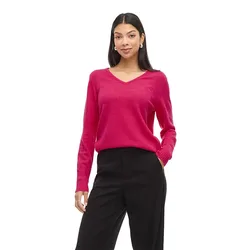 Pull à Col En V Ril Jazzy / Detail Dark Melange L